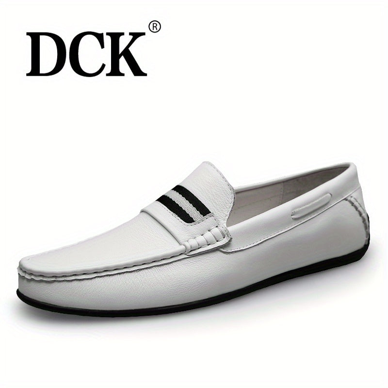 Men's Comfy Moccasin Loafers Non-slip Driving Shoes
