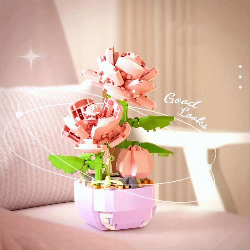 DIY Succulent Building Block Flowers Immortal Flowers Desktop Ornaments