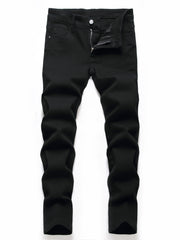 Boys Stretch Jeans Skinny Slim Fit Distressed Denim Pants