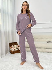 Cozy Striped Pajamas Set for Women