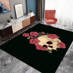 Modern Crystal Velvet Rug Soft and Comfortable Non Slip Sofa Floor Mat