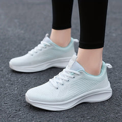 Woven Running Shoes Breathable Casual Sneakers Women's Footwear