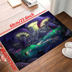 Mushroom Wonderland Door Mat Indoor Mat Non-slip Floor Rug Room Decoration