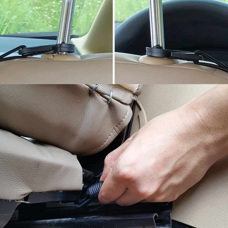 Car Seat Safety Double Layer Storage Mesh Helmet Bag