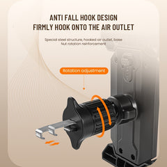 3 in 1 Car Tablet & Phone Mount Holder - Powerful Suction & Stable Clip