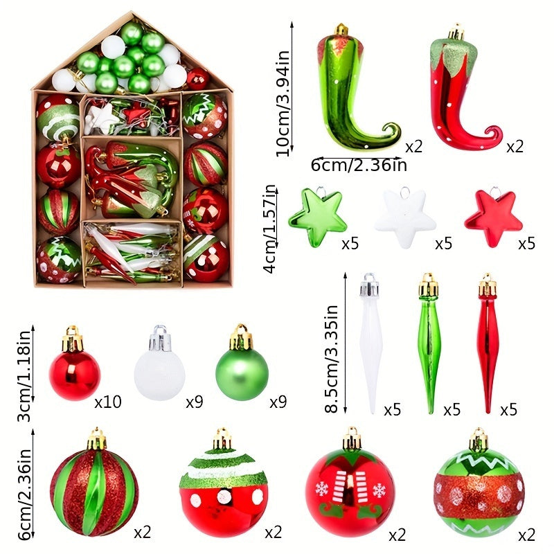 Christmas Ornaments Decorations Outdoor Holiday Party Supplies