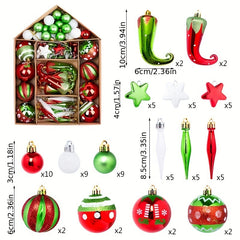 Christmas Ornaments Decorations Outdoor Holiday Party Supplies