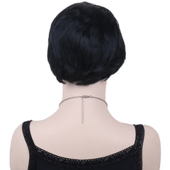 10 Inch Men's Dress Up Wig Party Holiday Chemical Fiber Wig
