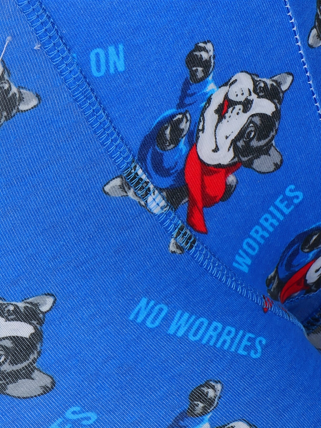 4pcs Boy's Boxer Briefs Cartoon Animal Letter Print Elastic Waist Shorts