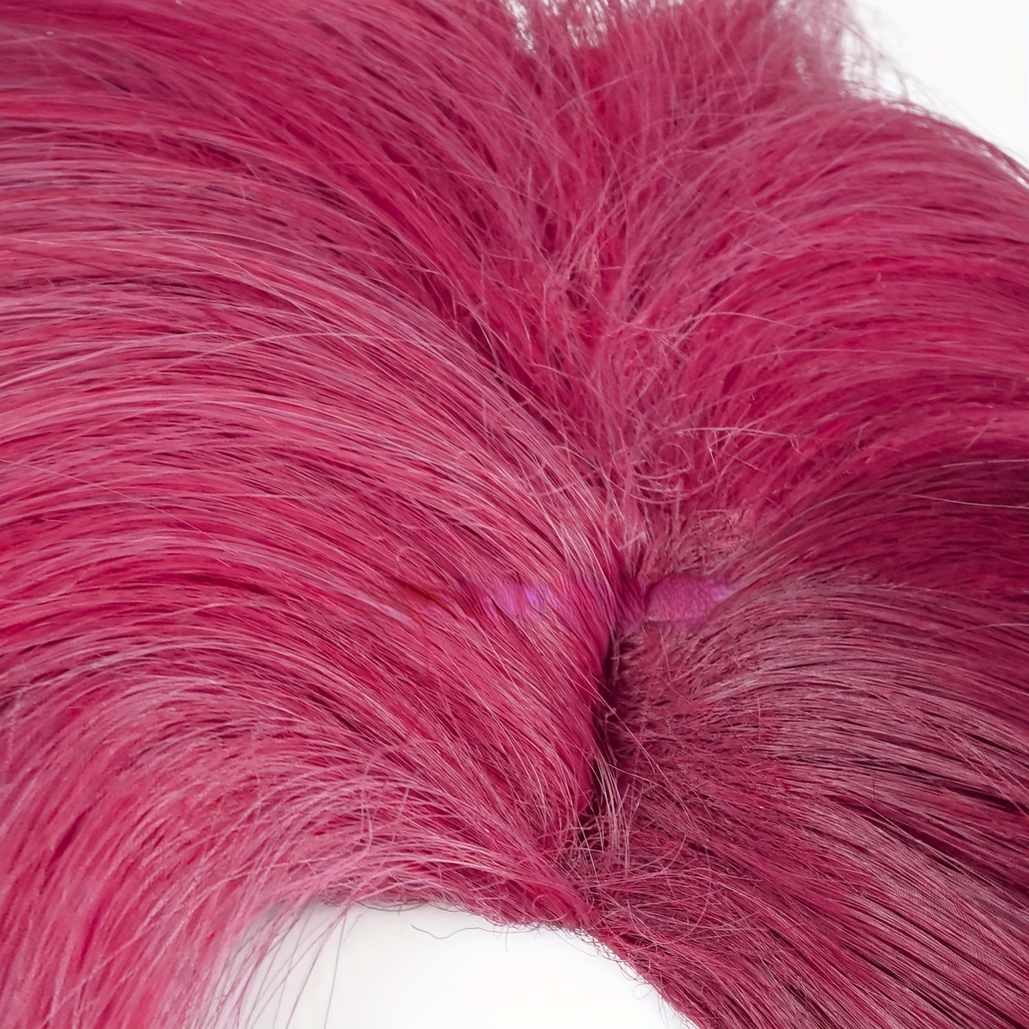Men's Anime Wine Red Wig