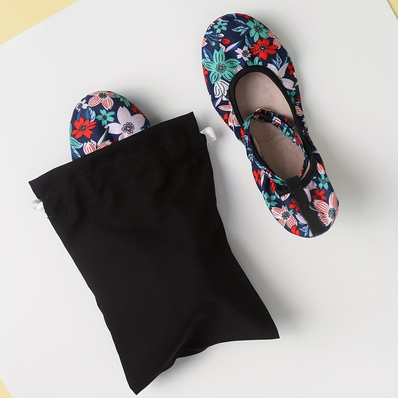 Women's Flower Flat Shoes Casual Dancing Lightweight Portable