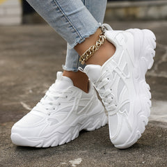Women's Heighten Chunky Sneakers Casual Versatile Lightweight Running Shoes