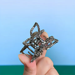 Rhinestone Small Hair Grip Butterfly Hair Clip Girls Party Decors Gift
