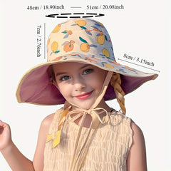 Kids Sun Hat Wide Brim UV Protection Baby Hat