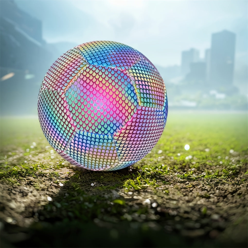 6pcs No 5 Soccer Ball School Training Hexagonal Water Drop Design