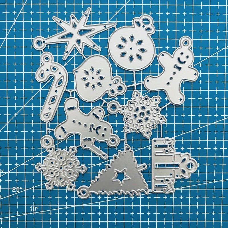 Christmas Elements Metal Die Cuts Card Making Cutting Dies DIY Scrapbooking