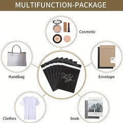 Self-adhesive Plastic Postcard Envelope, Waterproof Tear-proof Mailing