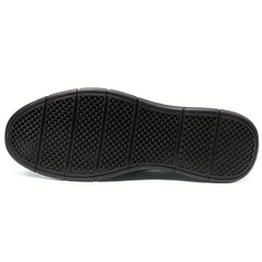 Men's Leather Dress Loafer Shoes Comfy Slip-On Shoes