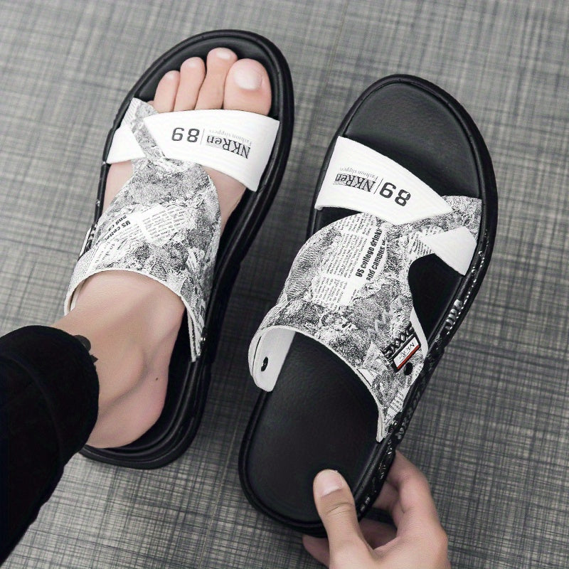 Men's Non Slip Sandals Quick Drying Beach Shoes Summer