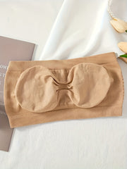 2pcs Seamless Strapless Bandeau Bras for Women