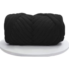 Chunky Knit Yarn Velvet Bulky Big Cotton Tube Thick 17 6oz Giant Puffy Stuffed