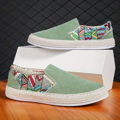 Men's Breathable Slip On Canvas Shoes for Walking