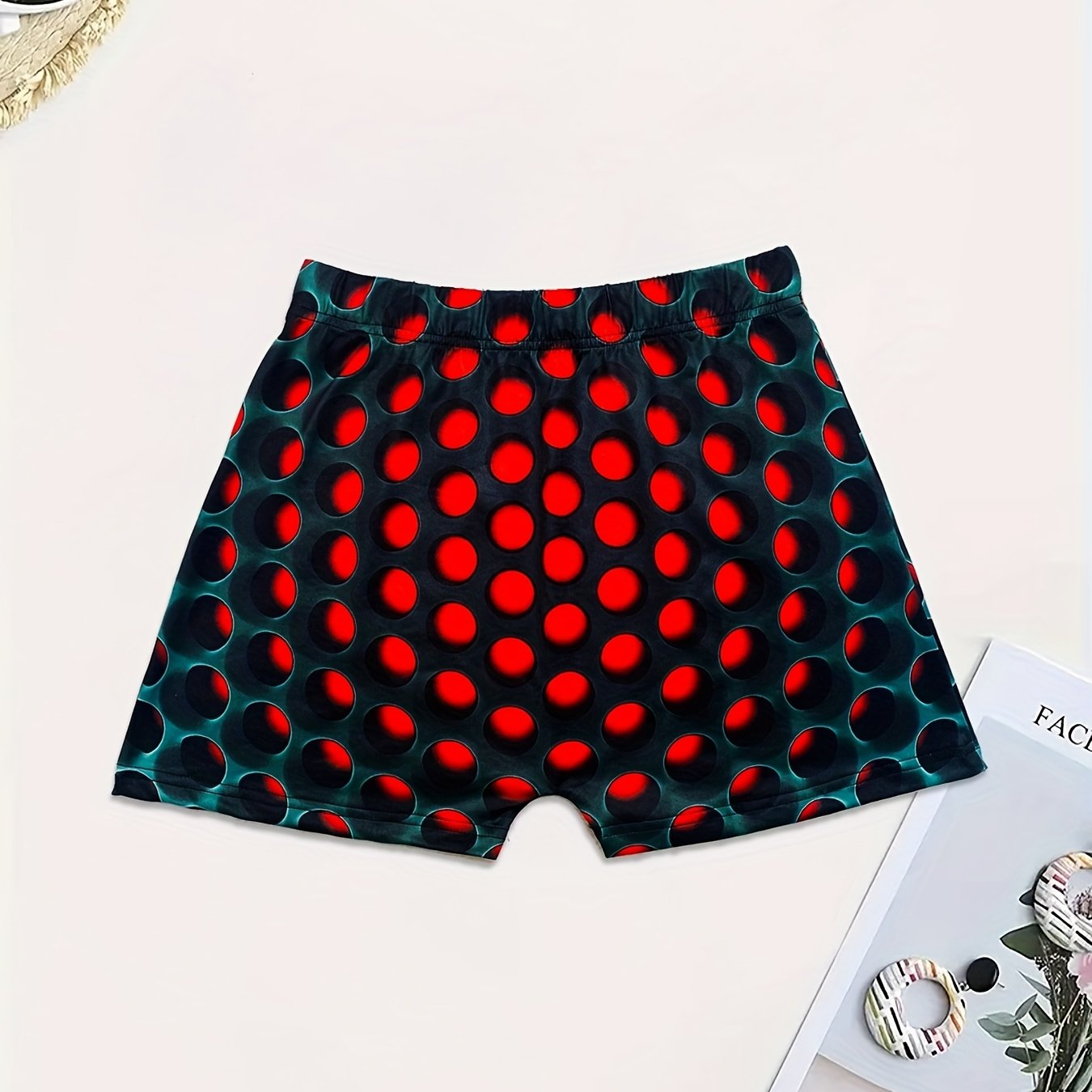 Graphic Print Skinny Shorts Yoga Casual Summer Shorts Women's Clothing