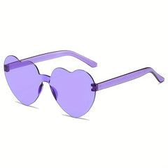 Jelly Heart Sunglasses for Sun Protection
