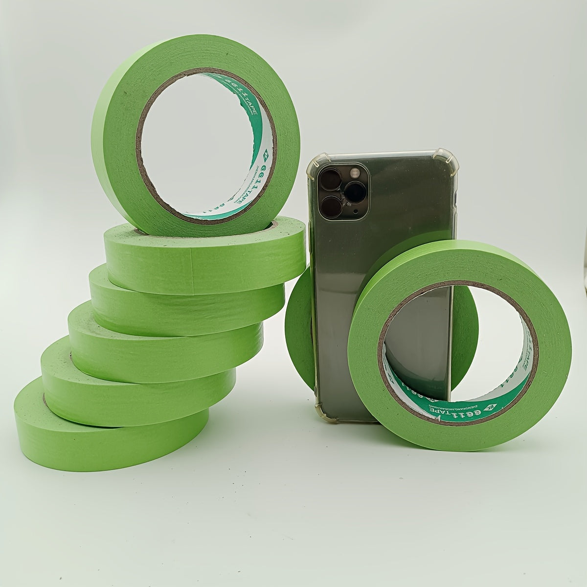 5pcs Bulk Paint Washi Tape Low Adhesive 2.0 95in 45m Green Paint Tape