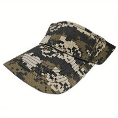 Men's Camouflage Sun Hat Army Top Cap Women Outdoor Beach Cycling Gorra