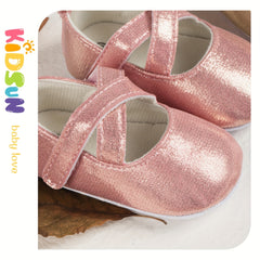 Baby Girls Ballet Shoes Breathable Lightweight Anti Slip Walking Shoes