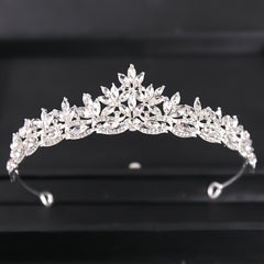 Rhinestone Wedding Tiara for Bride & Flower Girls Princess Tiara Headband