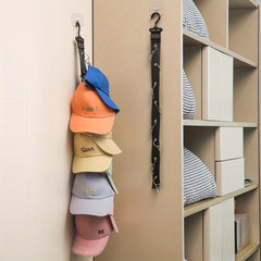 Baseball Cap Storage Box Eight Clips Holds 16 Hats Hat Rack