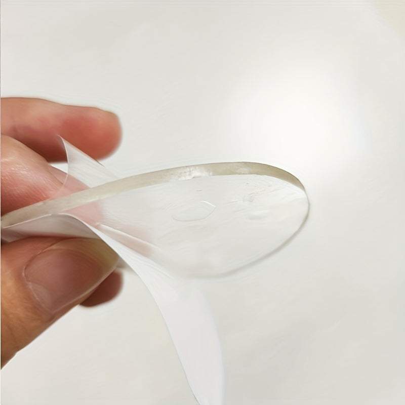 50pcs Transparent Double Sided Tape Stickers Waterproof No Traces