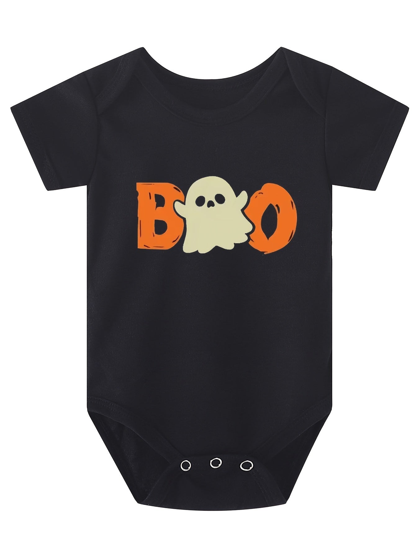 Funny Skull Hand Baby Romper Short Sleeve Bodysuit