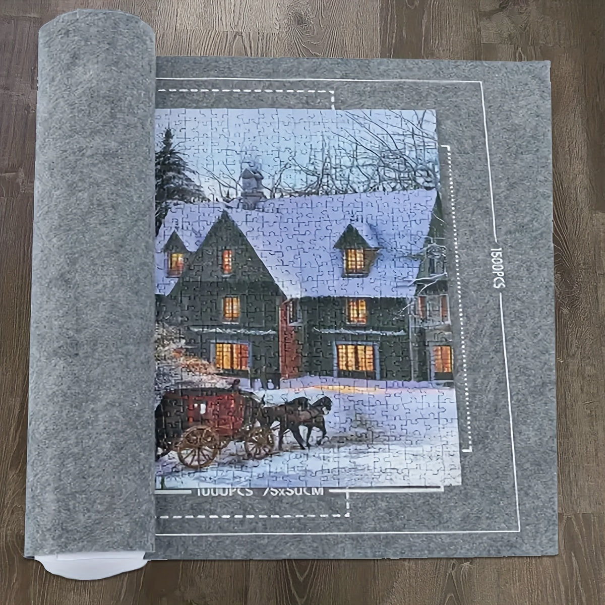 Professional Felt Puzzle Blanket Storage Mat