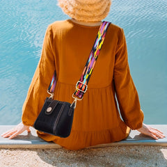 Colorful Geometric Bag Strap Replacement DIY Travel Accessories