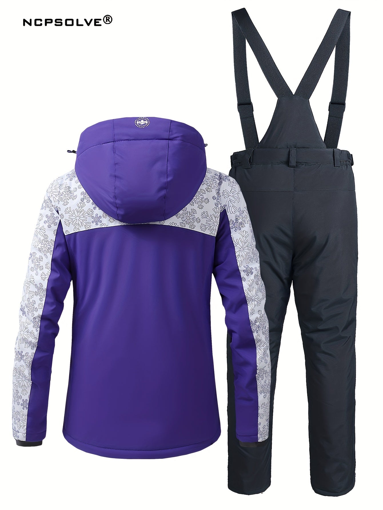 Women's Windproof Ski Set Jacket & Trouser Suit