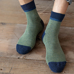 5 Pairs Men's Crew Socks Breathable Casual Unisex Outdoor All Seasons