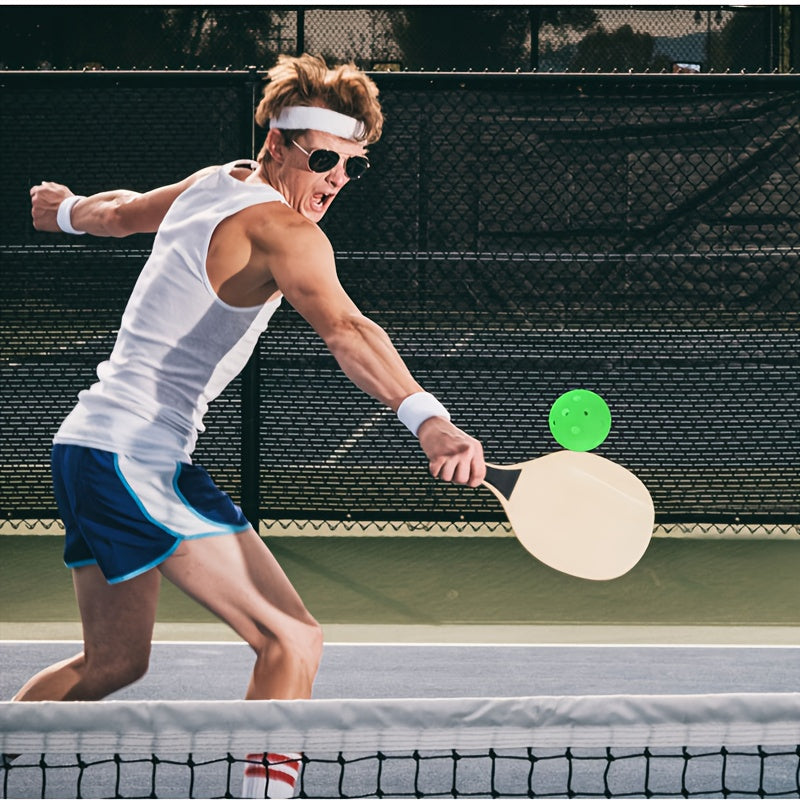5pcs Glow in the Dark Pickleball Balls for Indoor and Outdoor Play