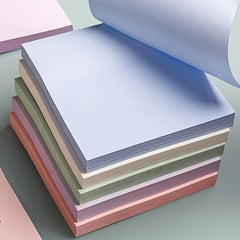 100 Sheets Solid Sticky Note for Adults Papers Arts and Crafts Projects