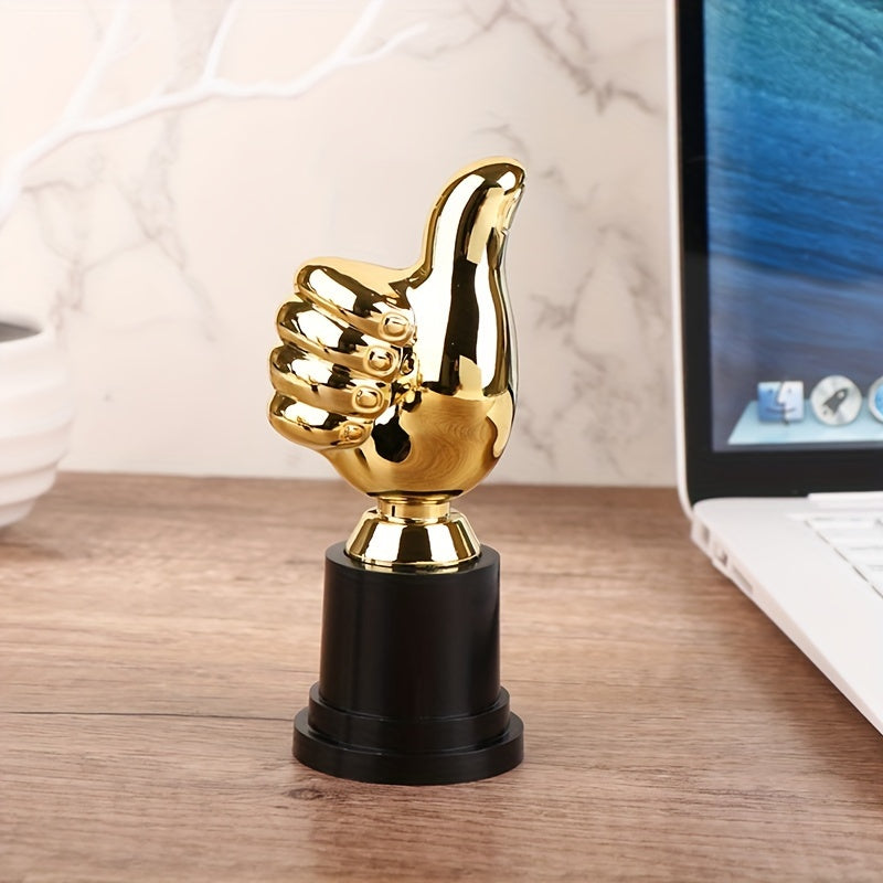 1pc Mini Awards Trophies Thumbs Trophy Toys for Sports Match