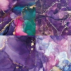 6 Inch Pattern Paper for DIY Photo Album Scrapbook - Foil Colors