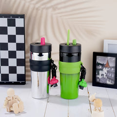 316 Stainless Steel 710ml Gradient Vacuum Water Cup Portable Coffee Cup