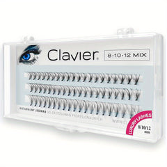 Natural C Curling False Eyelashes 60 Clusters Segmented Lashes