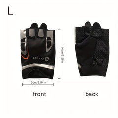 Cycling Fitness Half Finger Gloves