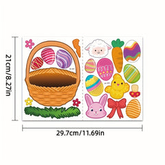 Children's Room Easter Eggs DIY Wall Sticker