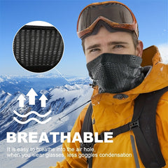 Winter Windproof Neck Gaiter Face Mask for Skiing Snowboard