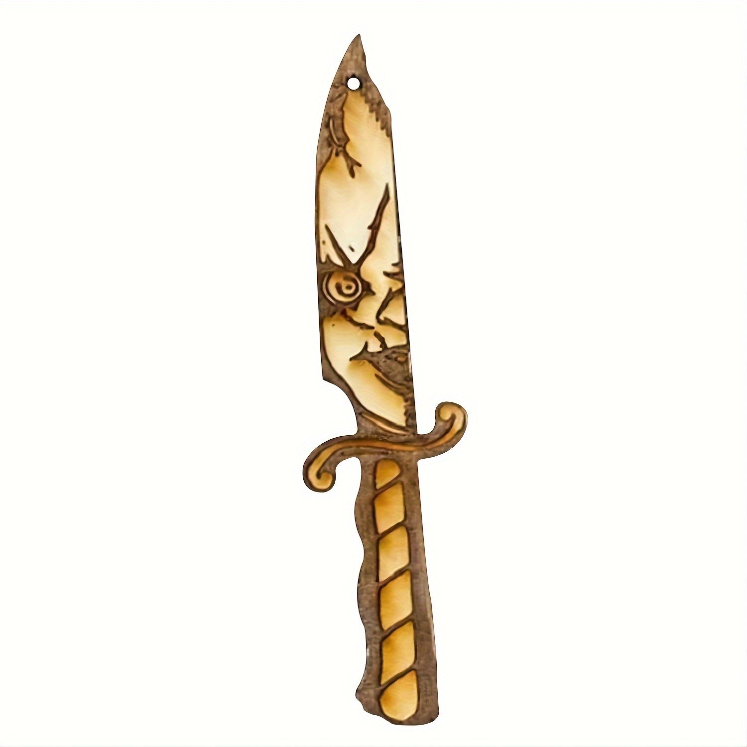 4pcs Wooden Halloween Decoration Props Pendant Horror Party Gift