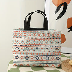 Arabic Letters LOVE Printed Lunch Bag Waterproof Insulated Bag